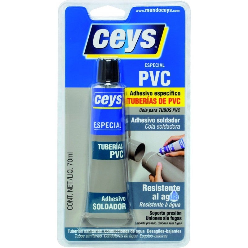 Pvc adhésif spécial pvc 70 ml - 2