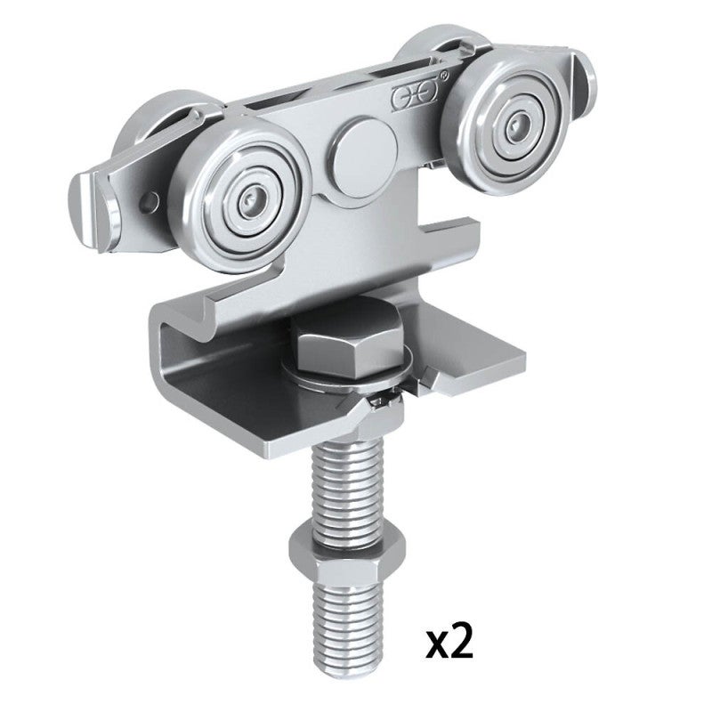 Lot de 2 montures en acier zingué pour SLID'UP 2000 - 80 kg - 2