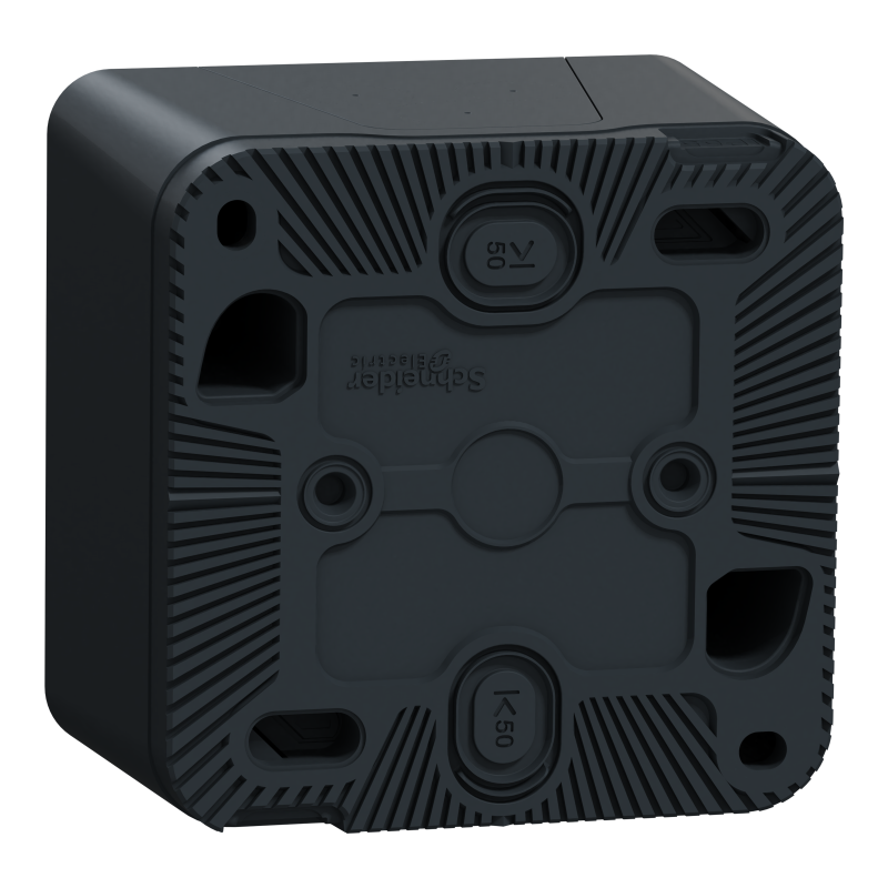 Schneider Electric - Mureva Styl - Prise de courant Standard français saillie gris - MUR35031 - 3