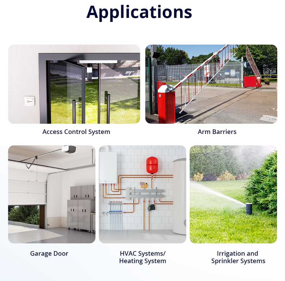 SONOFF MINI D dry Interruttore a Contatto Pulito Smart Wi-Fi Matter zigbee comando caldaia motori cancelli - 6