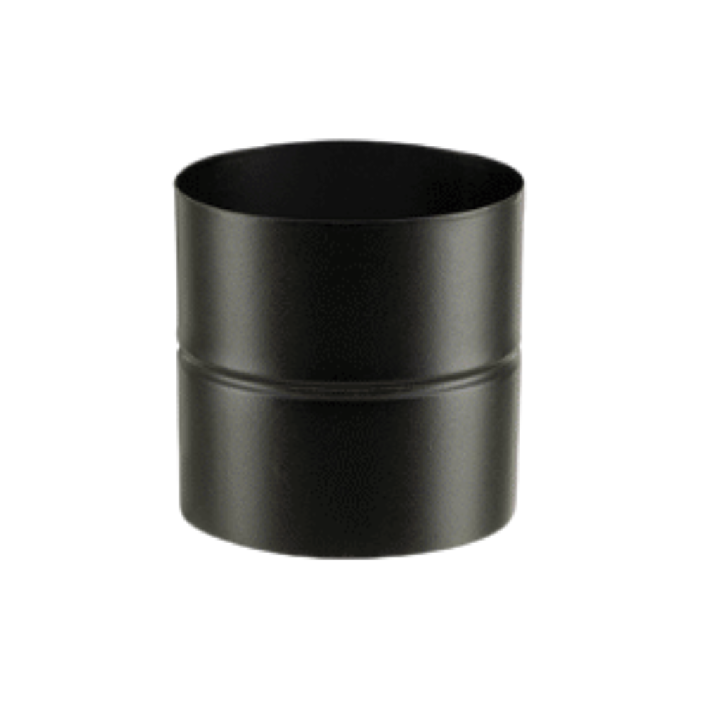 Kit raccordement conduit émaillé avec plaque finition pour poêles à bois - Poujoulat Diamètre 150 - 5