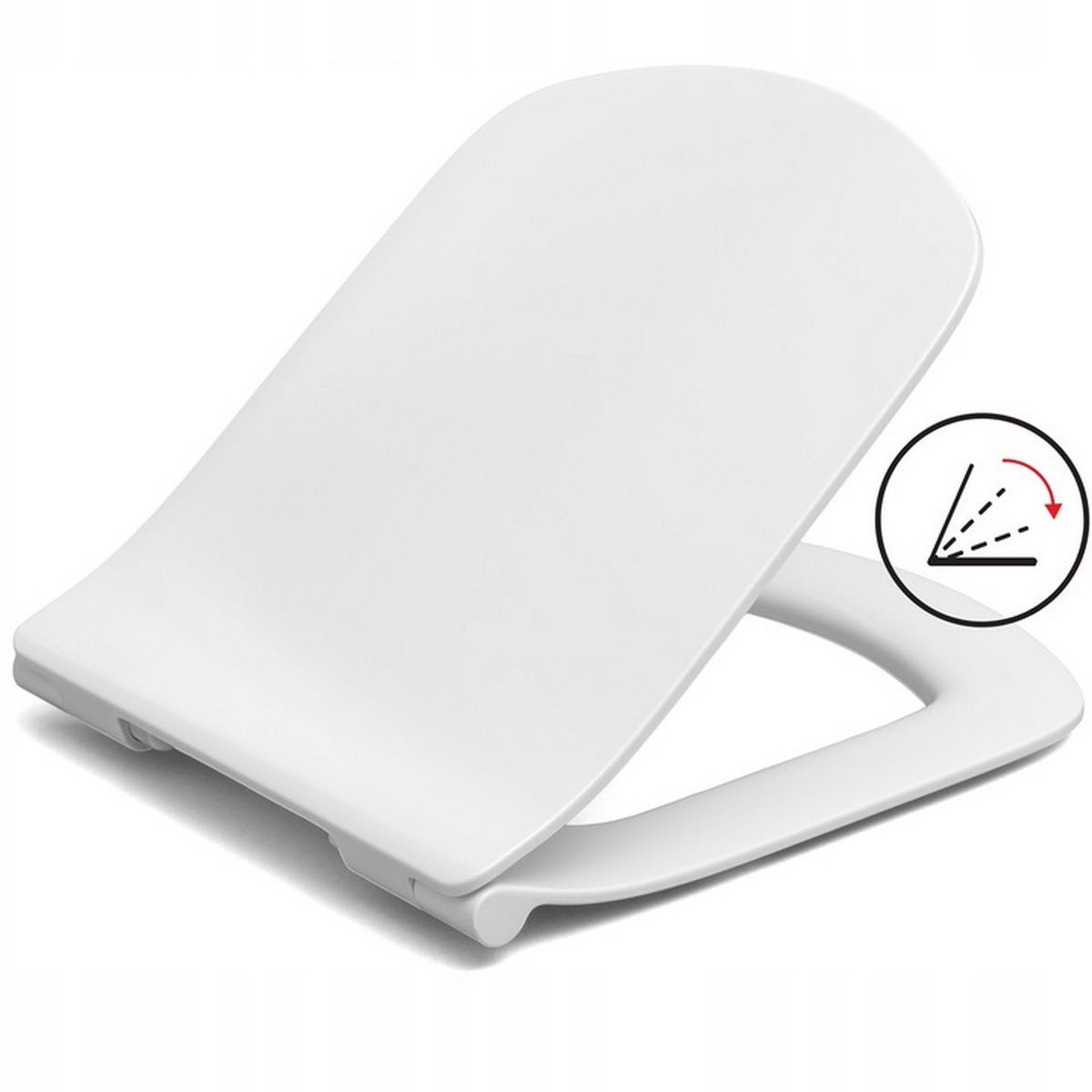 Deska sedesowa do ROCA DAMA SENSO wolnoopadająca wypinana antybakteryjna wc