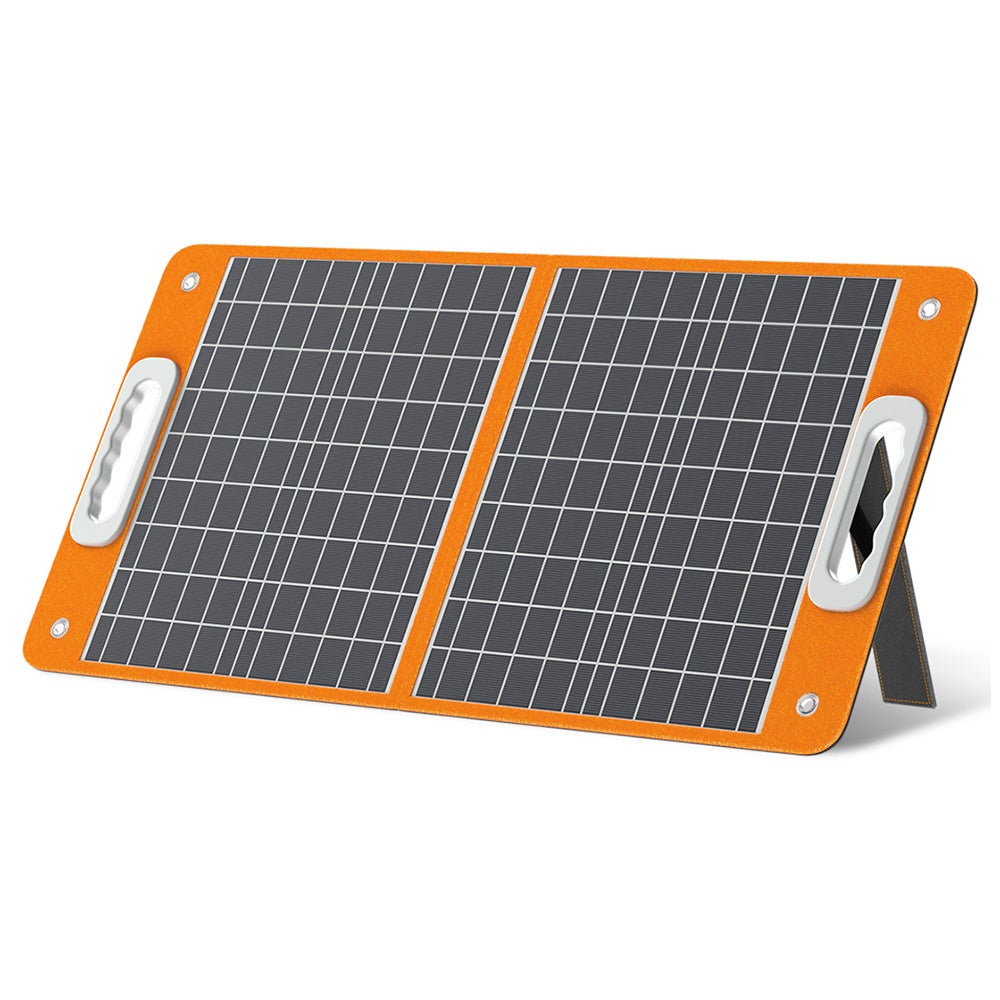 Panneau Solaire Pliable Ecosonique 60W/72W – ETFE Avec Hub D'alimentation Détachable – Ports USB-C, USB-A, DC, MC-4 – IP67 étanche – Pour Camping, Van, Station D'alimentation
