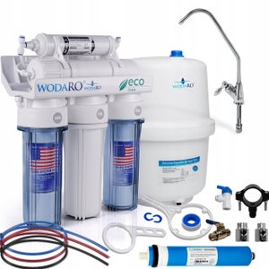 NATUREWATER 5-ETAPES OSMOSE inverse (RO) 180l/jour avec pompe de surpression EUR 168,99 - FR