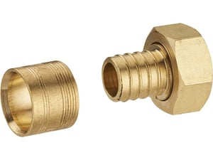 Collettore 3 Uscite 3/4 Maschio 1/2 Collettore Idraulico PEX A 3 Uscite - Con Valvole A Sfera, Perfetto Per Impianti Idraulici Fai-da-te Collettore Idraulico Sudore - Foto 3