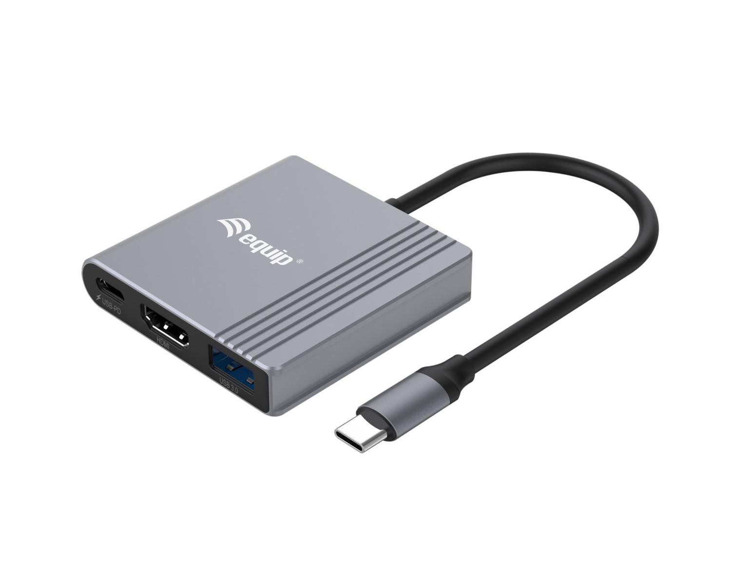 Equip Docking Station Usb Tipo C 3 En 1 - Imagen 3