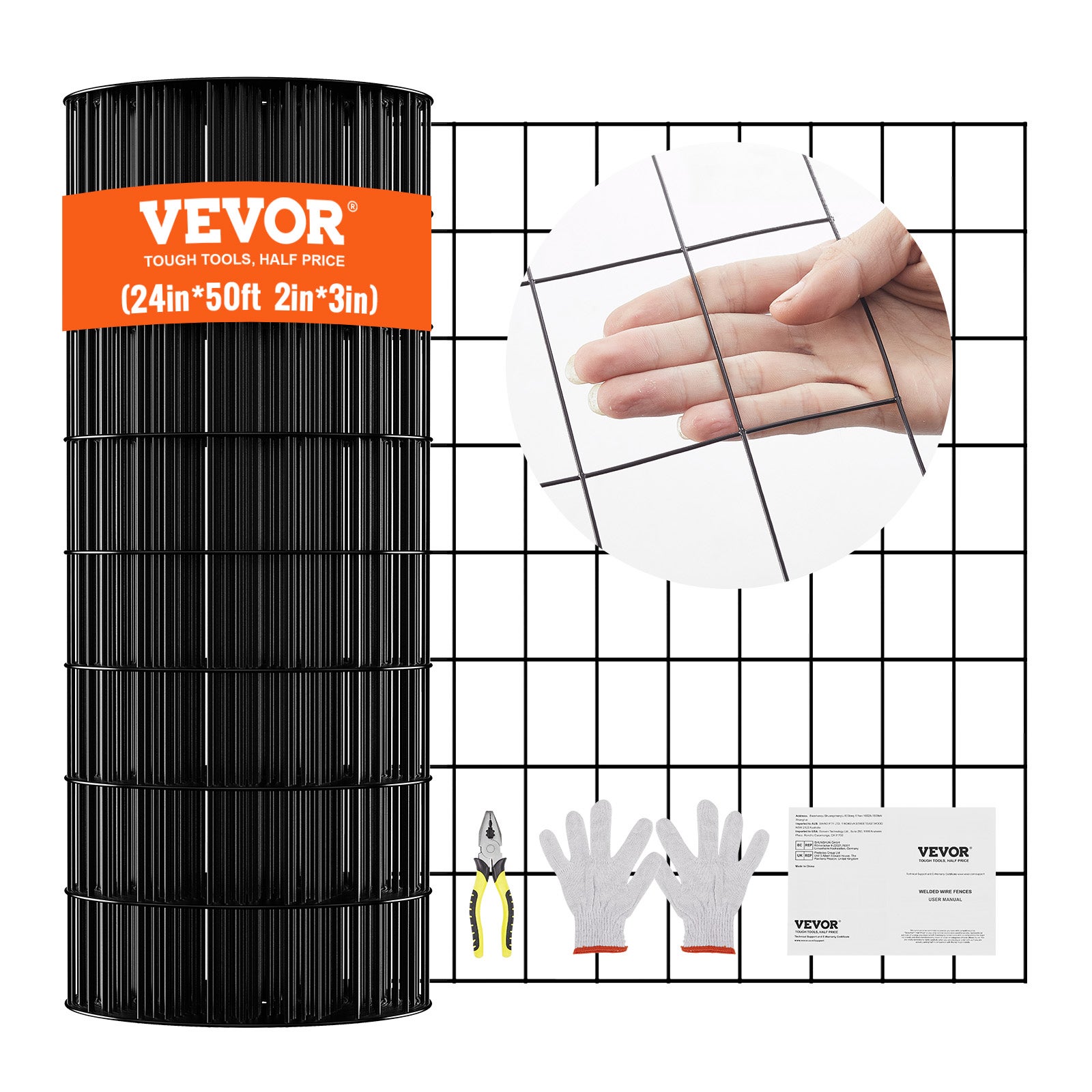 Grapas U Galvanizadas Para Cerco De Gallinero - 100 Unidades De 40 Mm (1½ Pulgadas) - Ideal Para Cercar Terrenos, Huertos O Corrales