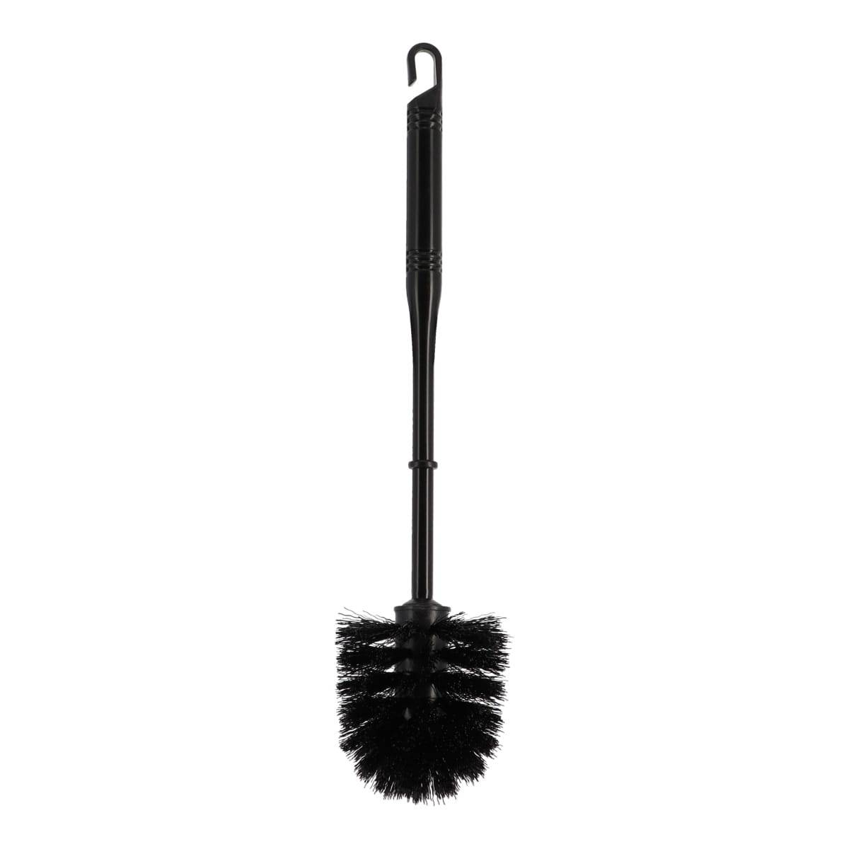 Escobilla Para Inodoro Douceur D'Intérieur - Color Negro, Tamaño 11.4 X 38 Cm, Diseño Moderno Y Práctico