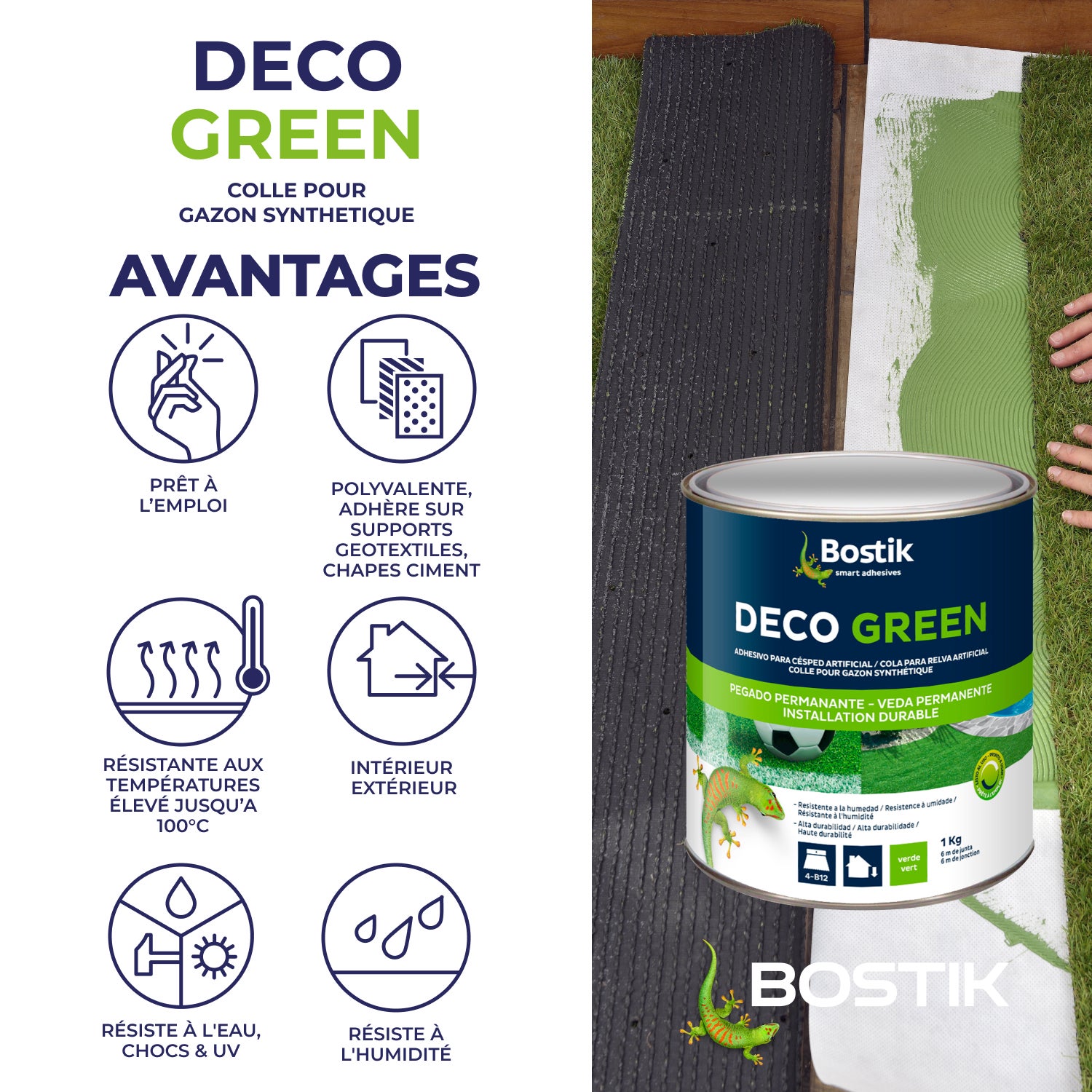 Adesivo per cendco green monocomponente 1kg - 3