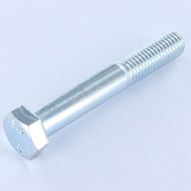 Vis métaux tête hexagonale filetage partiel (corps de boulon) Acier zingué blanc classe 8.8