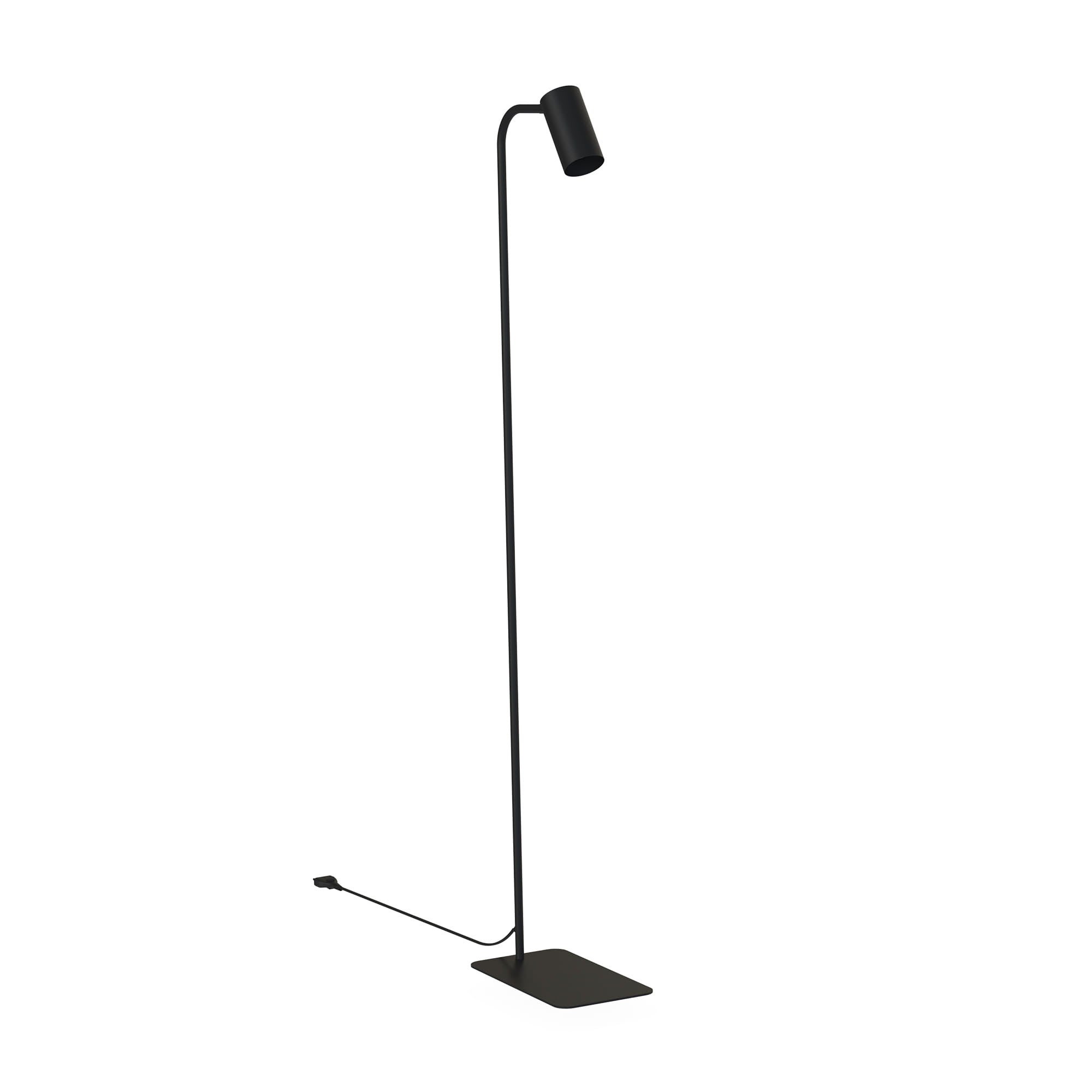 Lampa podłogowa stojąca Mono czarna 1xGU10x10W wym: 130 x 24 x 27 cm metal Nowodvorski Lighting