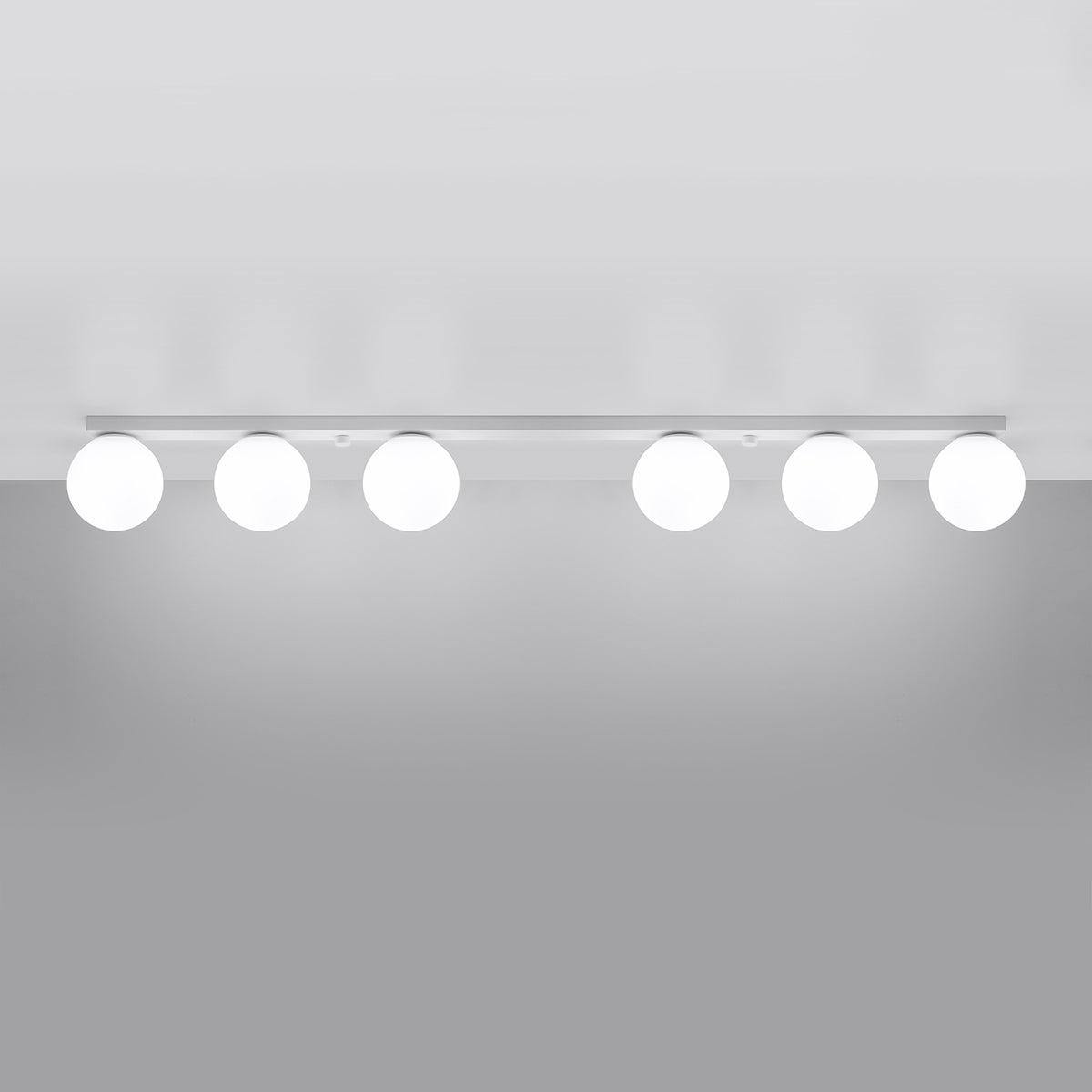 Plafon ZYNFI 6 biały LED 3000K - 120x12x14.5cm Sollux