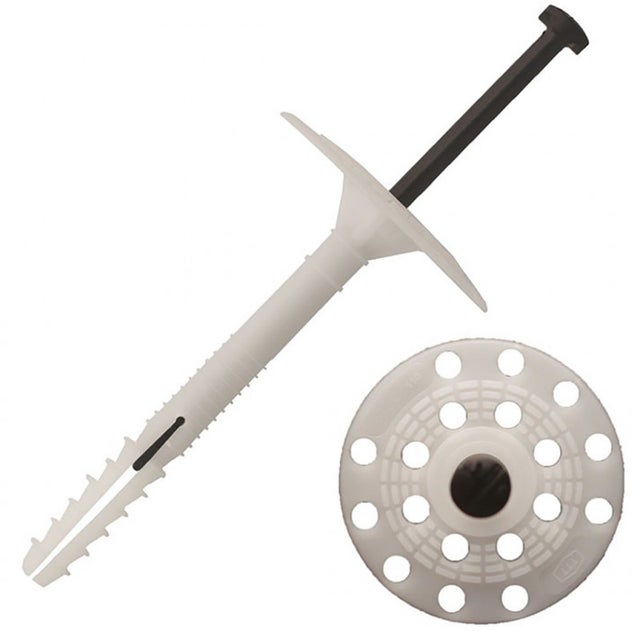 Boîte 200 Fixations d'isolant clou plastique 10x140 mm SCELL-IT - FI10140