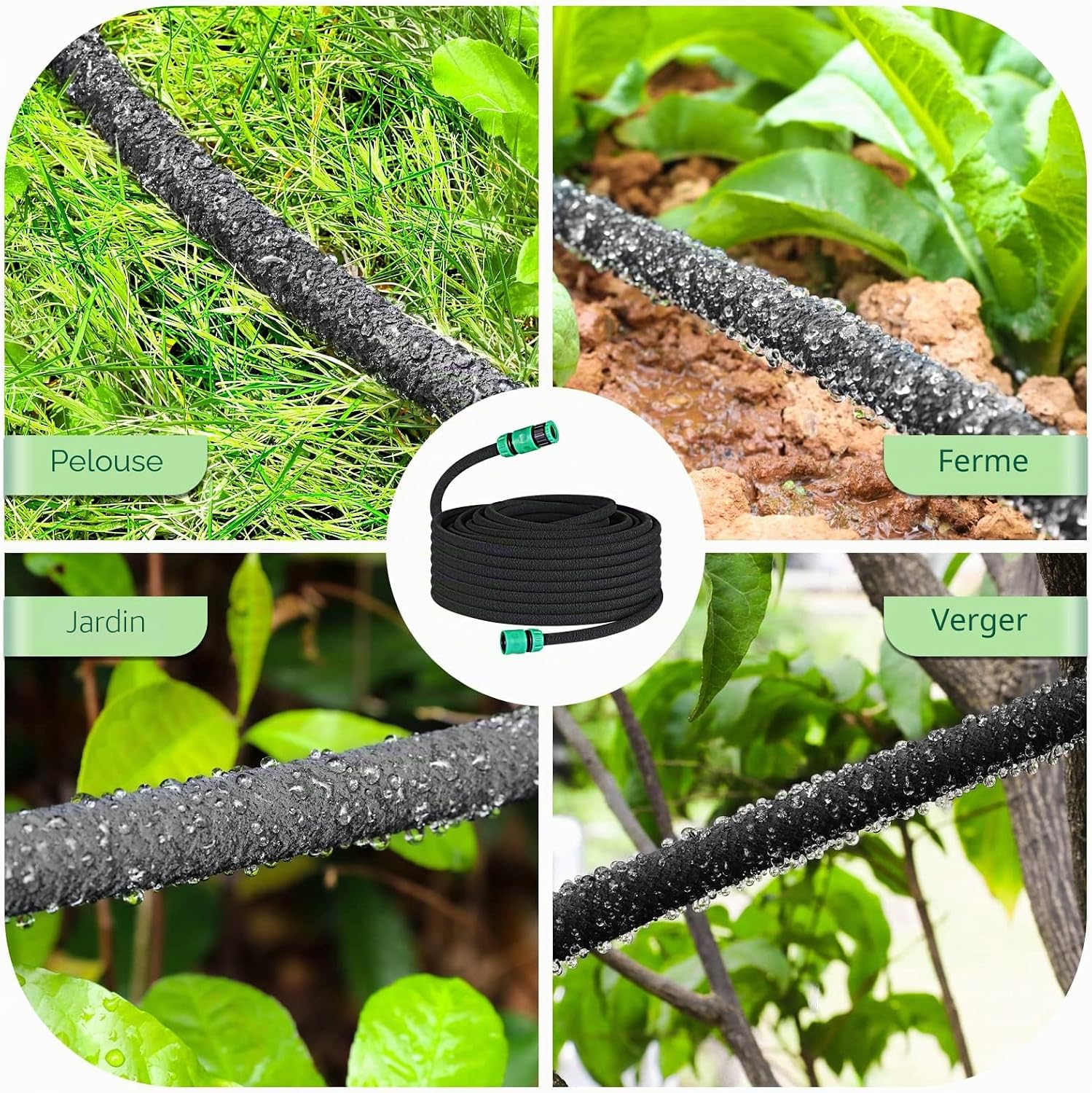 Tuyau poreux et microporeux pour irrigation goutte à goutte MAMIZO 50 m ...