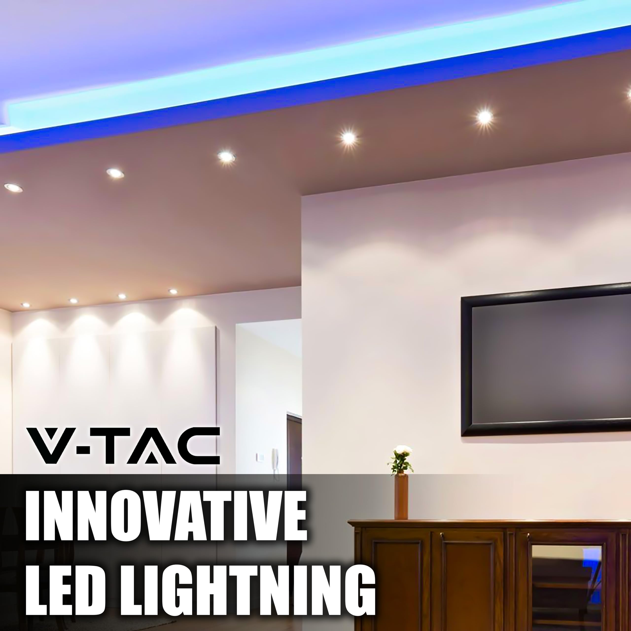 V-TAC 6x Lampadine LED GU10 4.5W (Equivalenti a 35W) - 400 Lumen - Alta Luminosità - Faretto Led GU10 - Massima Efficienza e Risparmio Energetico - L - 4