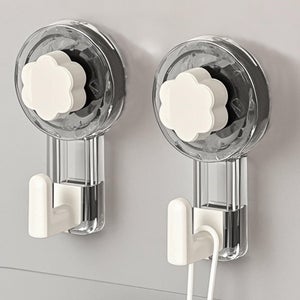 Crochets Ventouse Extra-puissants ATEWEITA (62mm) - Pour Salle De Bain, Cuisine, Voiture... Supportent Jusqu'à 5kg