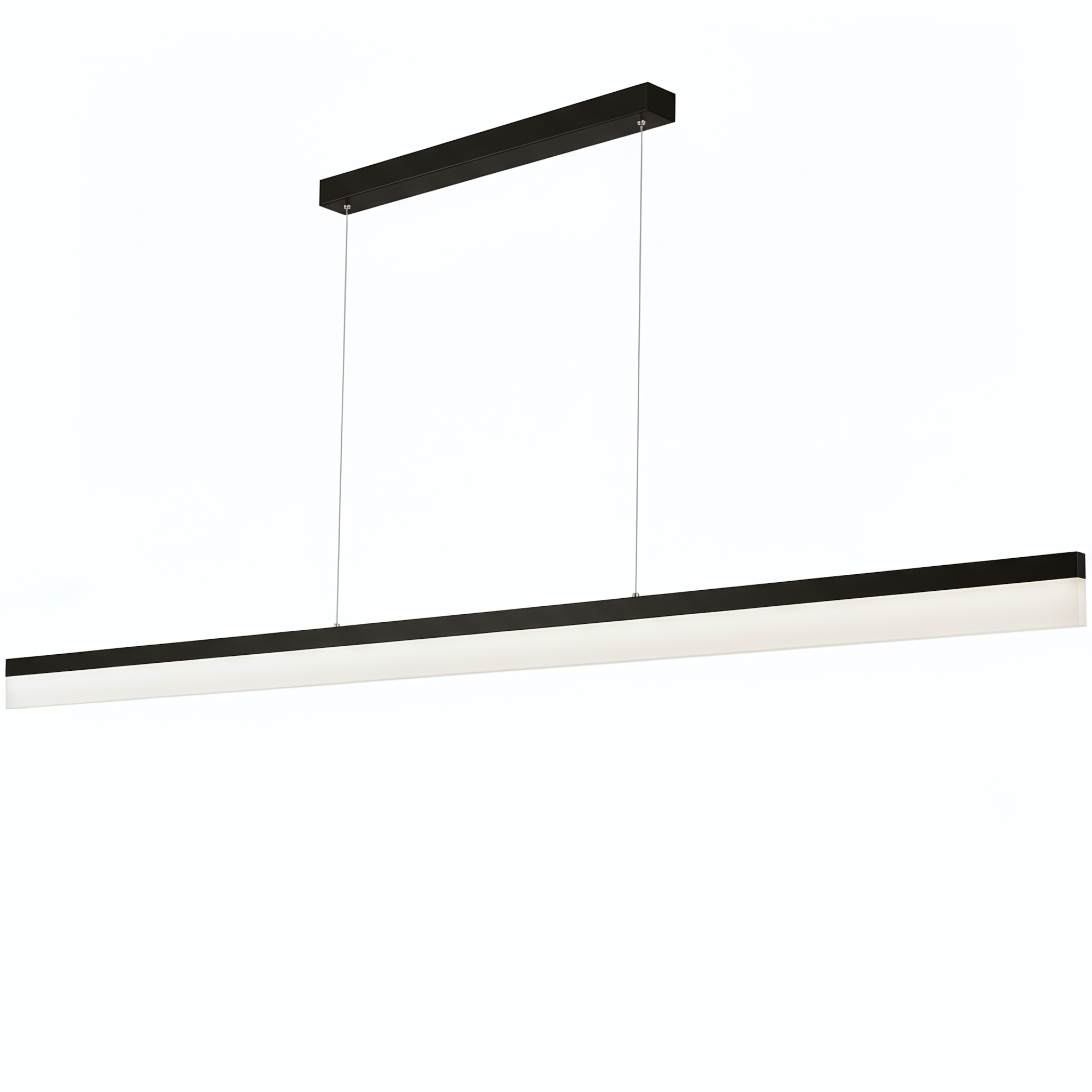 Lampa Sufitowa Wisząca Toolight App1695-Cp Czarny 200Cm Led