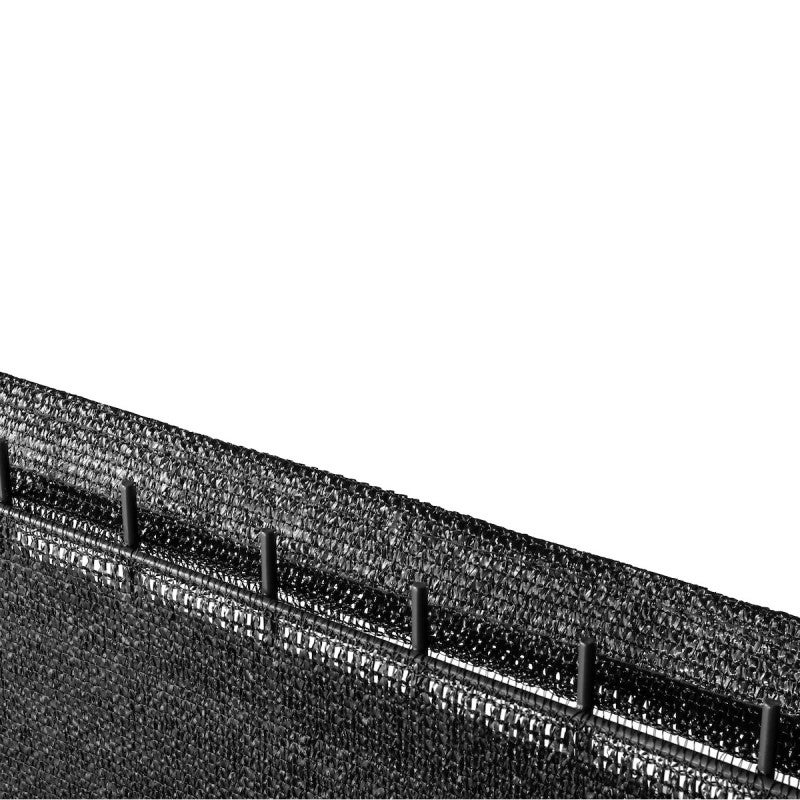 Brise vue 220 g/m² occultation élevée H1m50 x L 10m Noir - 3