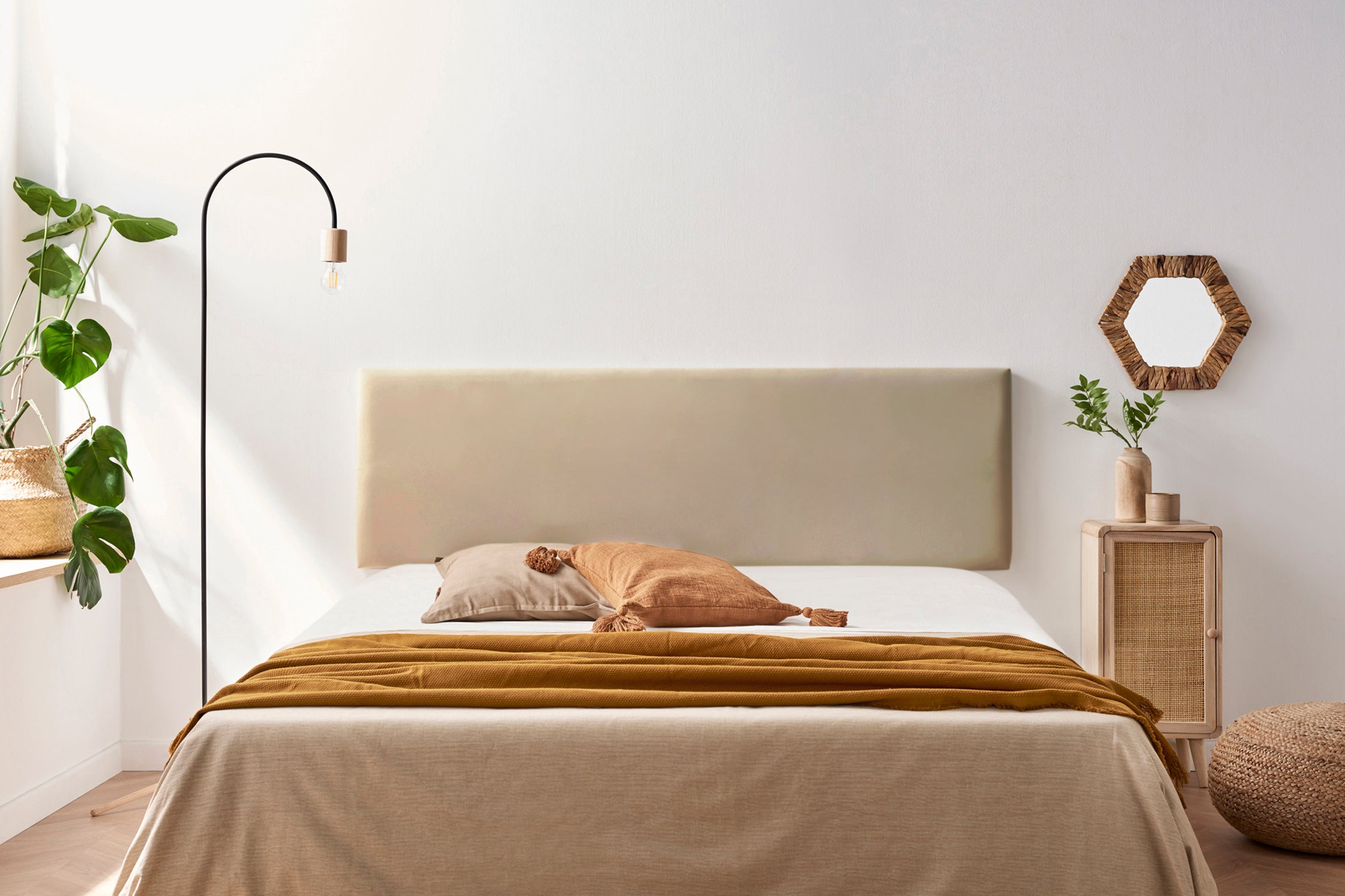 Testiera Imbottita NOVA Similpelle 170x50x5 cm - Moonia - 2