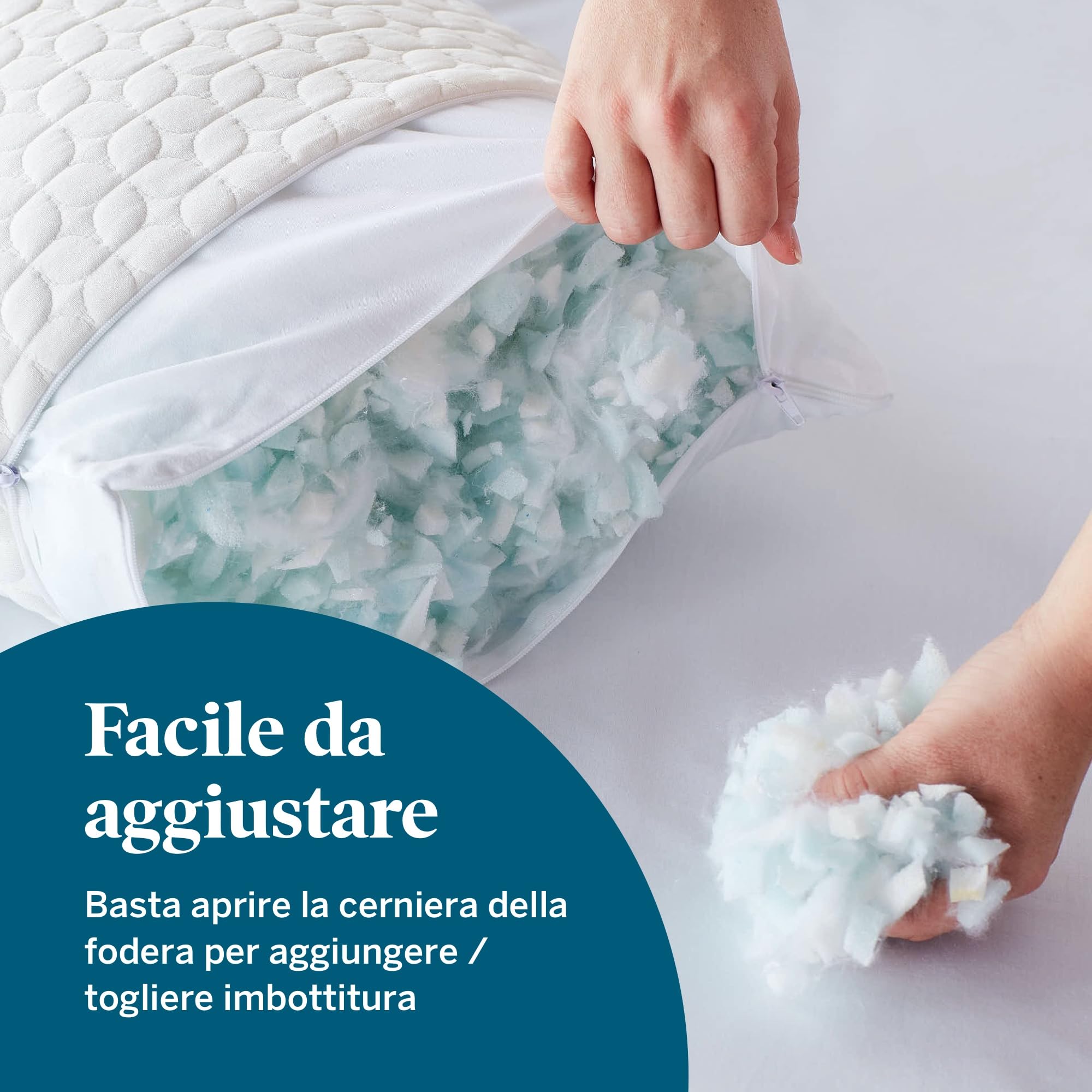 Coprimaterasso Singolo Aloe Vera - 80x190x15 Cm Traspirante E Lavabile - Baldiflex Made In Italy