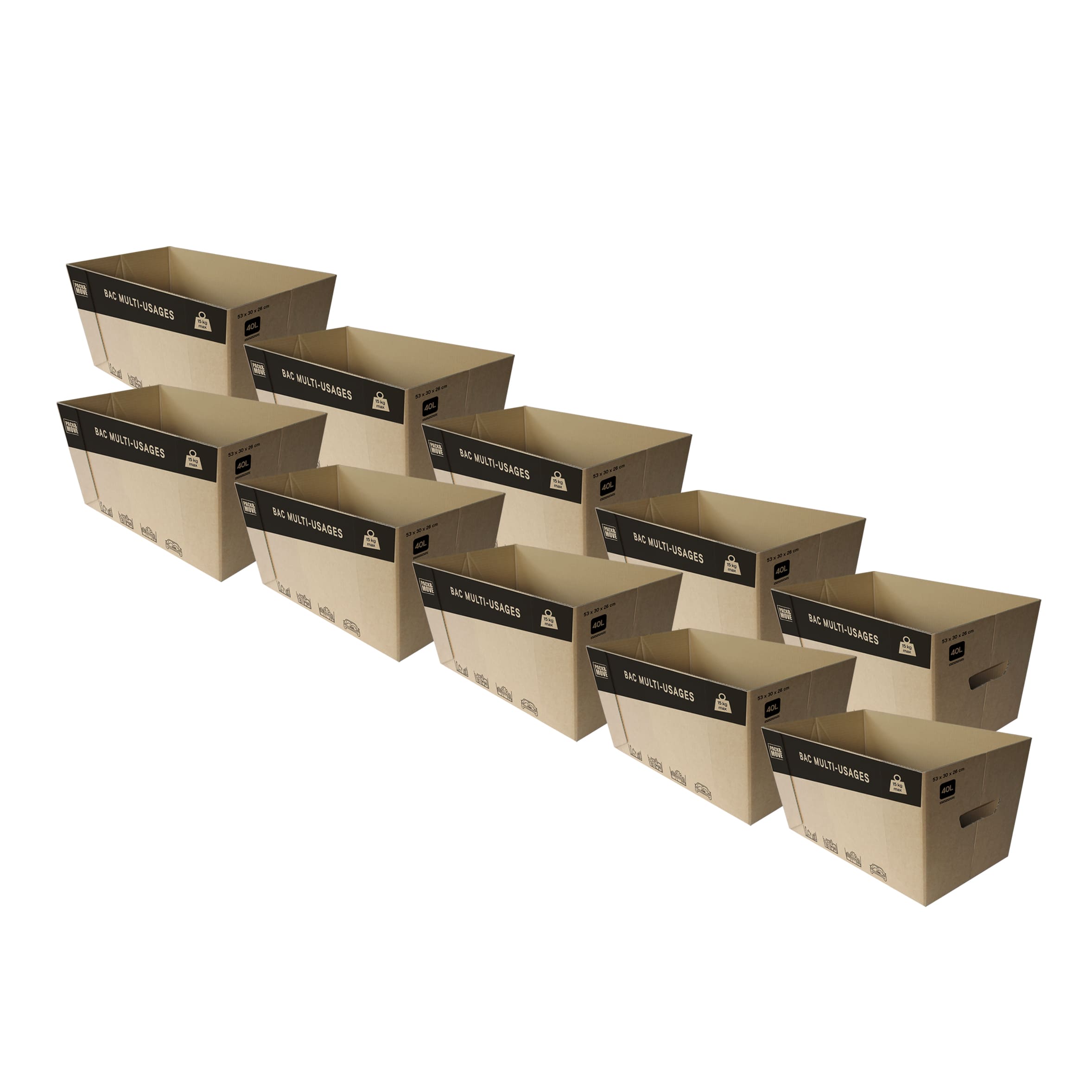 Bankers Box 6208201 Confezione Da 10 Scatole In Cartone Con | FindTheDeal - 9