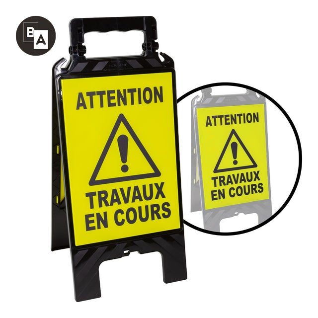 Chevalet modulable noir - Attention travaux en cours - 4280592