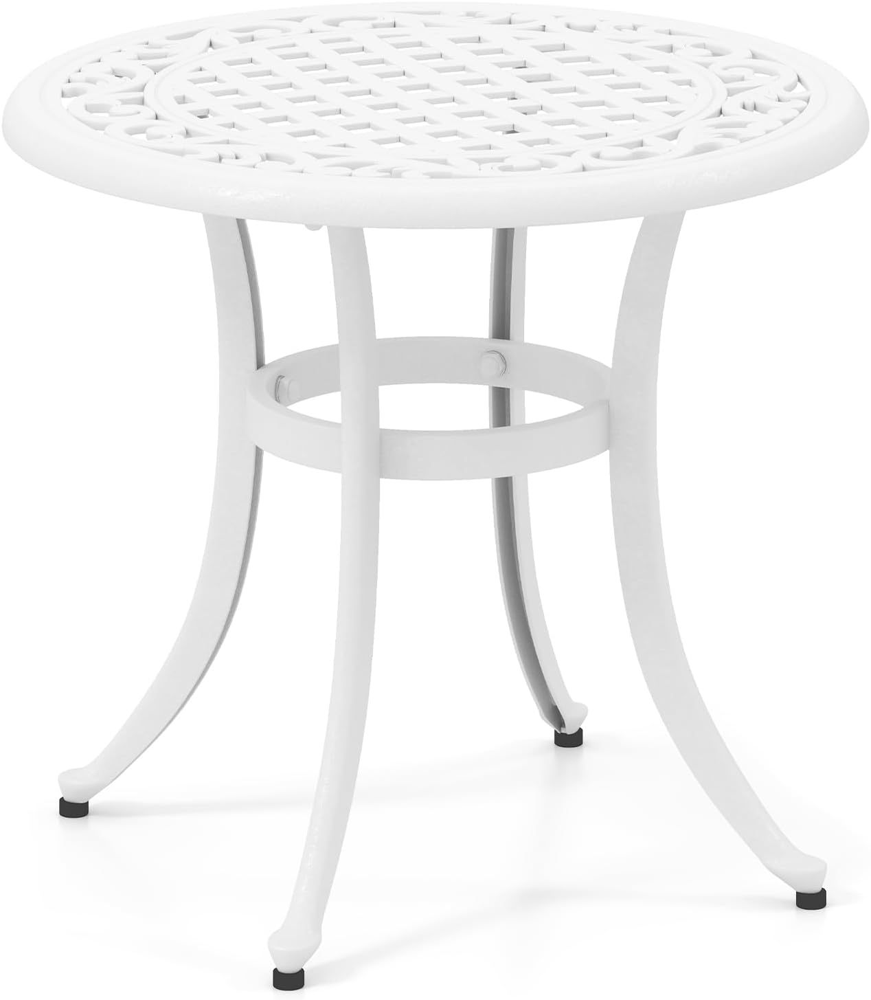 Table de Jardin en Alliage d'Aluminium, Résistante aux Intempéries