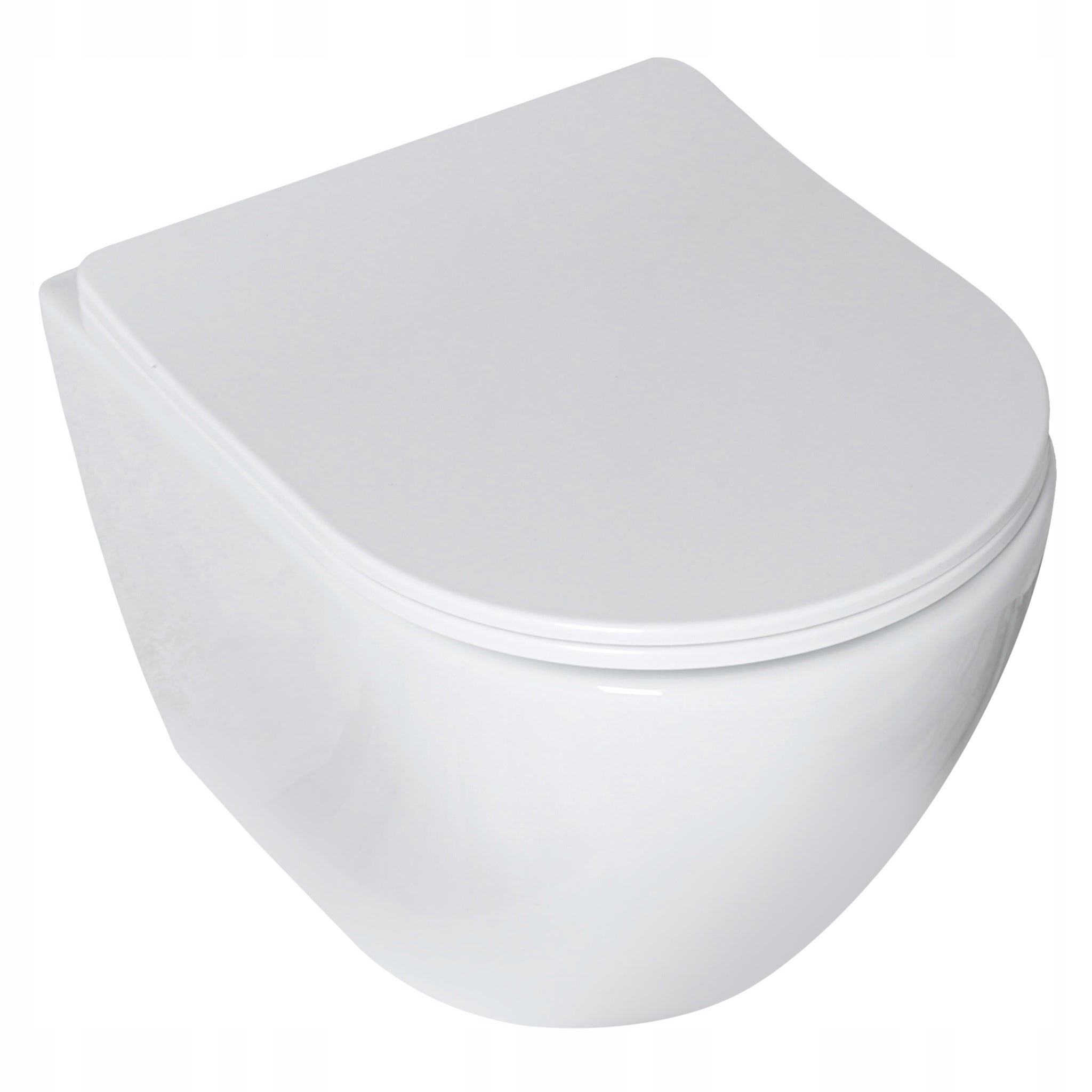 Miska WC Wolnoopadająca Corciano ISLA Rimless Ceramiczna Duraplast