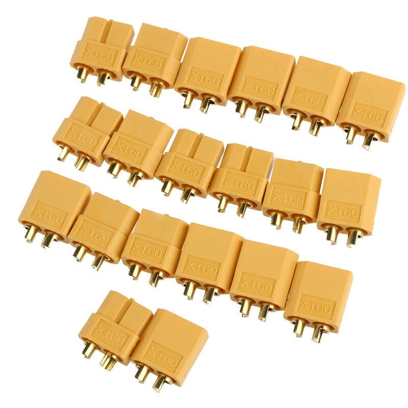 10 Paires De Connecteurs XT60 M le femelle Pour Batterie RC Leroy Merlin 10-paires-de-connecteurs-xt60-m-le-femelle-pour-batterie-rc-leroy-merlin