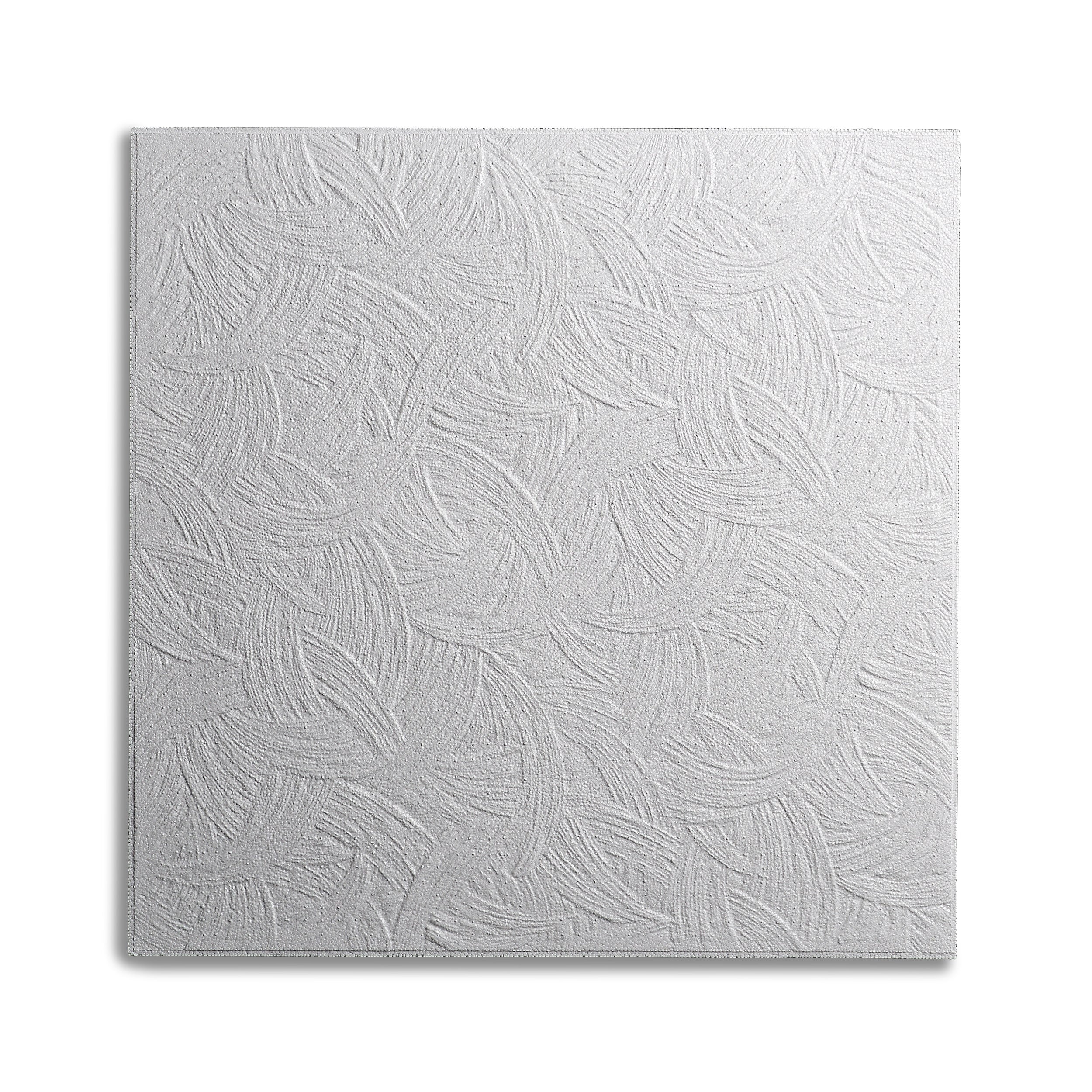 DECOSA Dalle de plafond AP105 (Zagreb) polystyrène blanc effet — free download