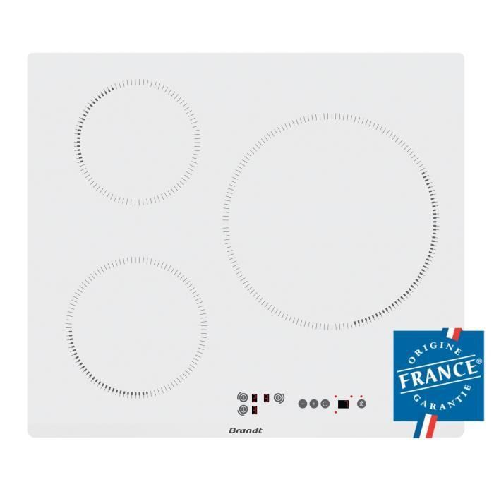 Plaque induction BRANDT 8400W 58cm, BRABPI6315W Leroy Merlin — free download