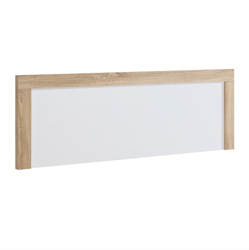 Buyqualia Cabecero para Camas de 135 y 150 cm en Color Cambrian-Blanco (Largo 155 / Alto 60 / grossor 3 cm) - 2