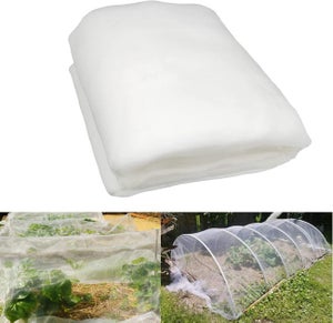 Rete per Orto,Rete di Insetti per Verdure Protezione da Insetti a Maglia Fine Rete Protettive da Giardino,Rete Anti Uccelli, per Verdure Frutta Fiori Serre(3x11m, 100 maglia