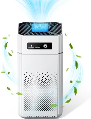 Purificatore d'aria domestico con carbone attivo (3 stadi), filtrazione