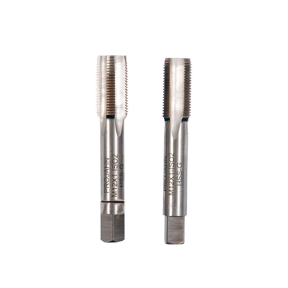 Set de 2 tarozi manuali HSS-G DIN 2181 MF PROJAHN M10x1.25 mm in cutie plastic 2buc