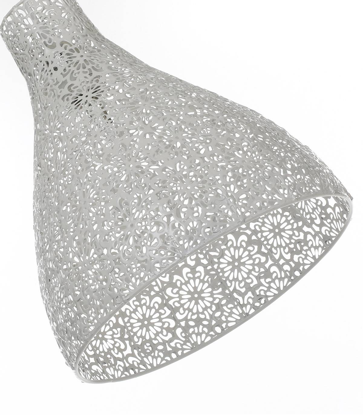 suspension zephir blanc, métal, diam. 28 cm, - 4