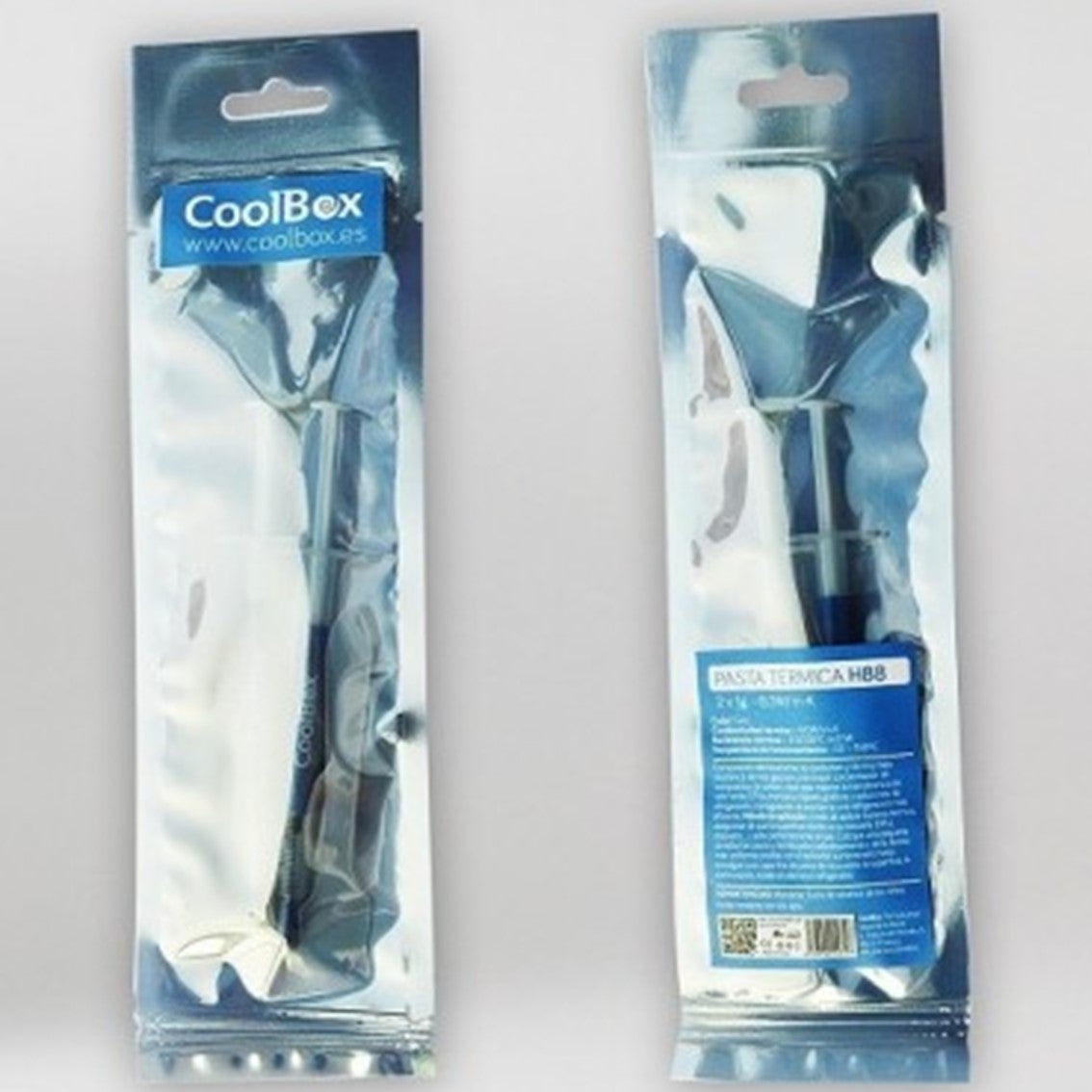 CoolBox H70 Pasta Termica 3.17W/m·K | 2g | Per Dissipatore CPU/GPU | Grigia - 2