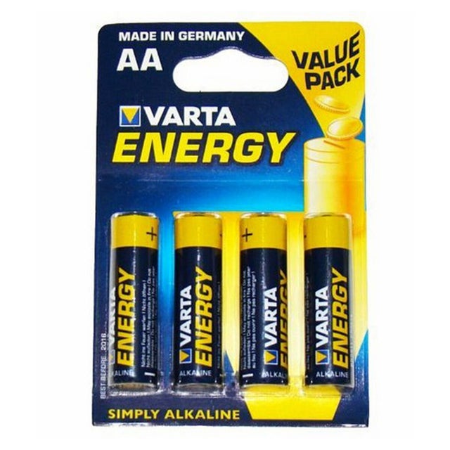 Piles Alcalines Varta LR06 AA (4 uds)