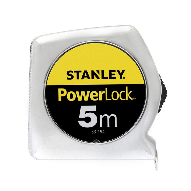 Mètre Powerlock Classic STANLEY 5 m x 19 mm - 1-33-194 - 2