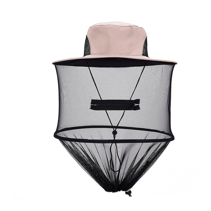Casquette de soleil Safari avec moustiquaire, voile de Protection contre les insectes, maille incluse, chapeau de Camping pour voyage en plein air