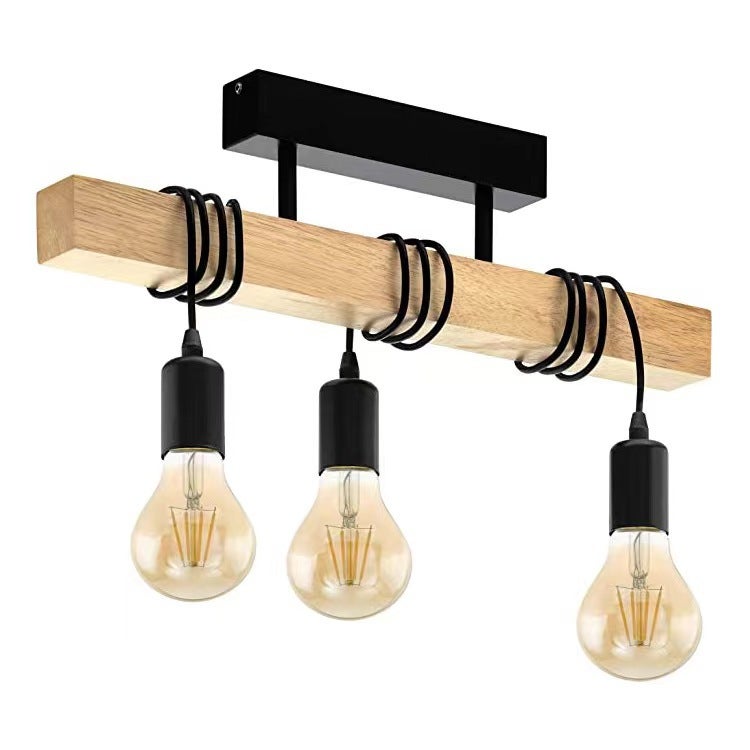 Lampada Da Soffitto Yaak, Lampada Da Soffitto Vintage In Metallo In