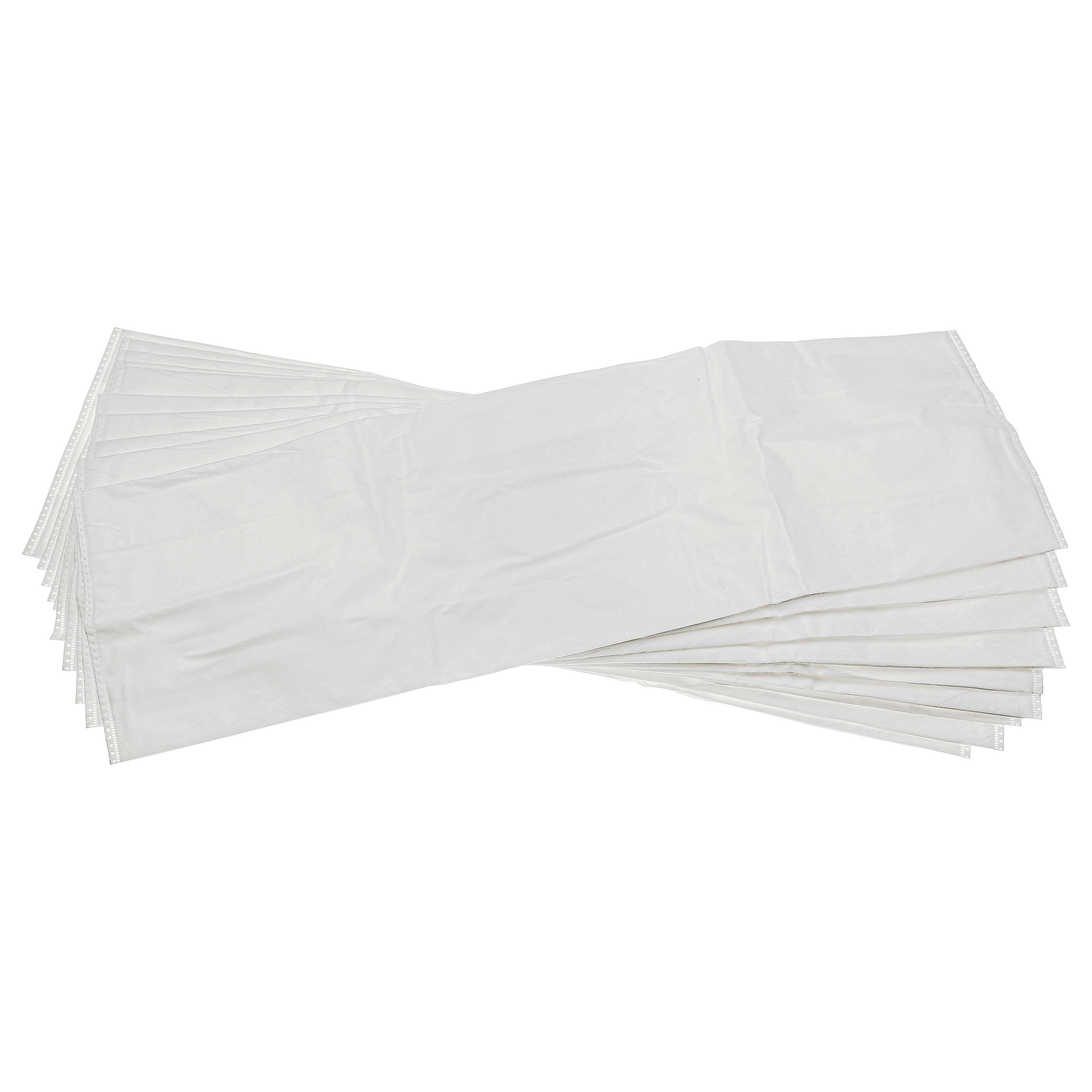 vhbw 10x sacs d'aspirateur, matière non tissée pour aspirateur Stihl SE 100, SE 60C, SE 60E, SE 80, SE 90, SE60 - 2