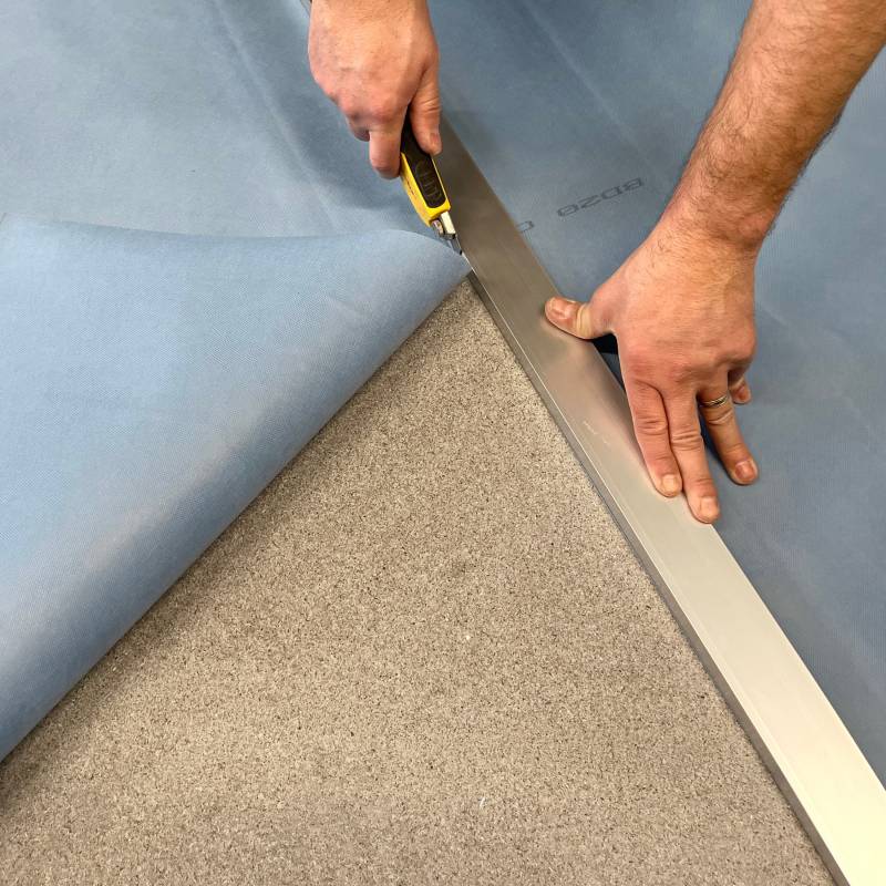 MAT INTER - Rouleau (shrink) 5m2 Natte d'étanchéité - 5m x 1m - 3