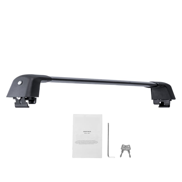 Barre Trasversali Portapacchi Universali 36,22 Pollici (92 Cm) Con Ventose – Acciaio, Portata 100 Kg (2 Pezzi)