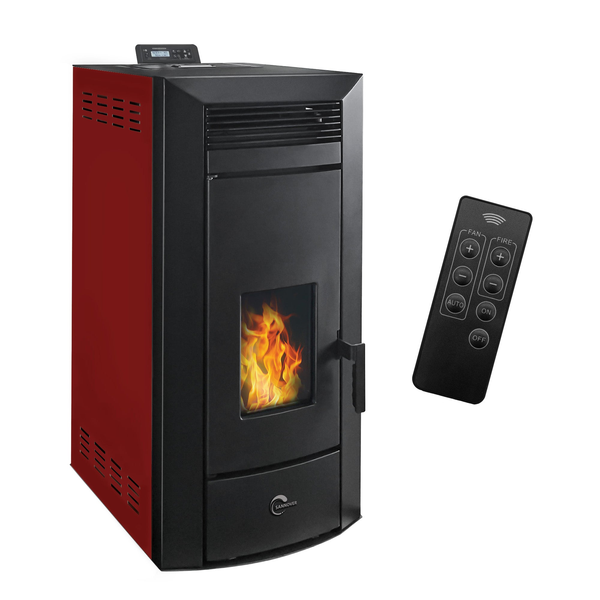 Hydrauliczny piec na pelety Kleona 22,7 kW Bordeaux Sannover