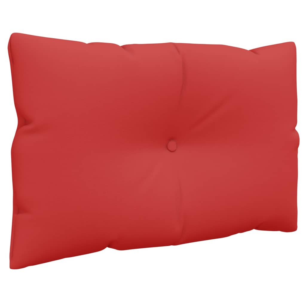 Maison Exclusive - Cojines para palets 2 unidades tela rojo - 4