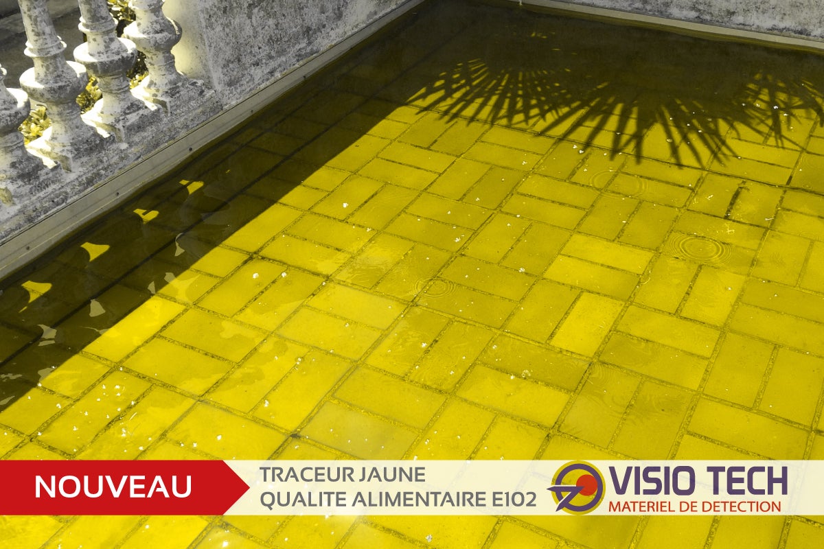 VISIO TECH - Colorant de repérage jaune 5 L, super concentré - 2