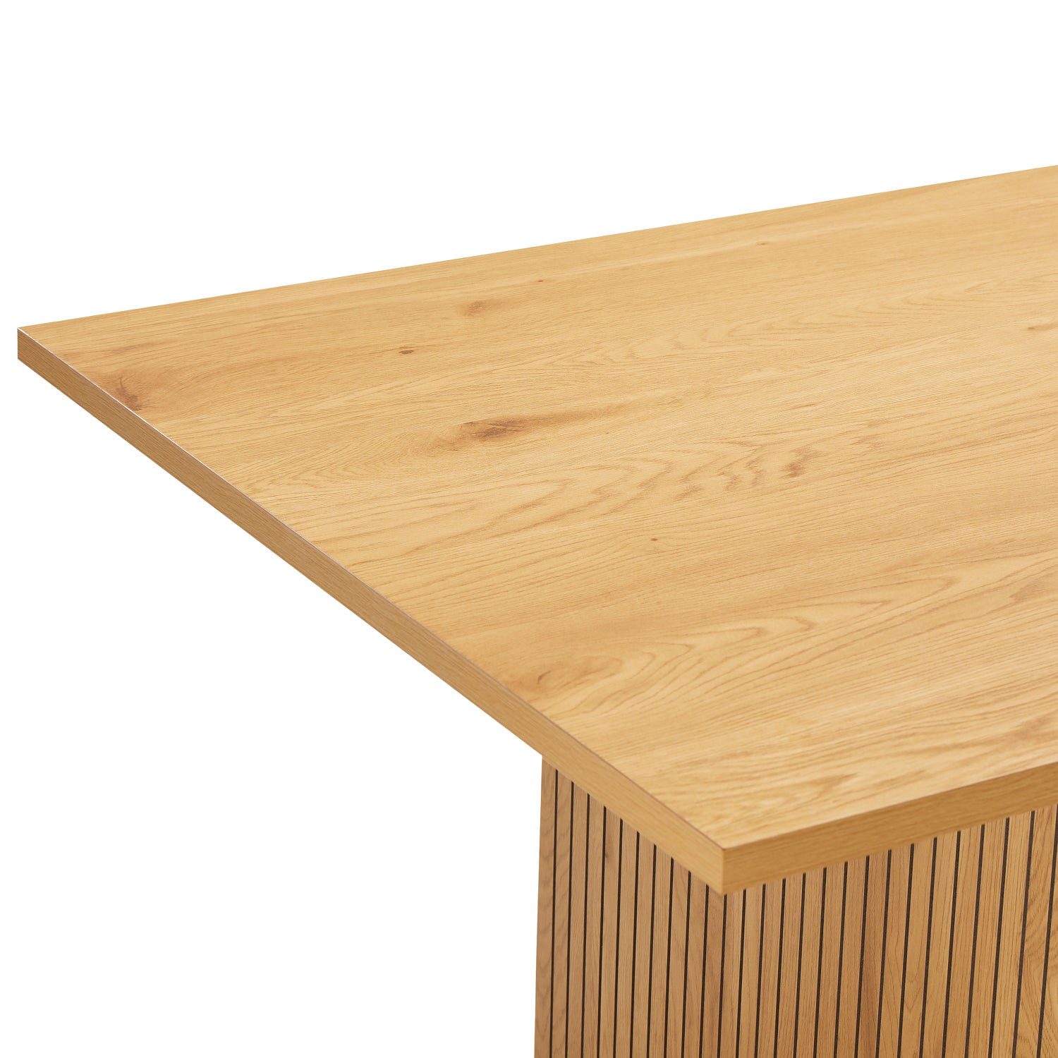 Ensemble table 180cm et 2 bancs style scandinave ALMA - 6