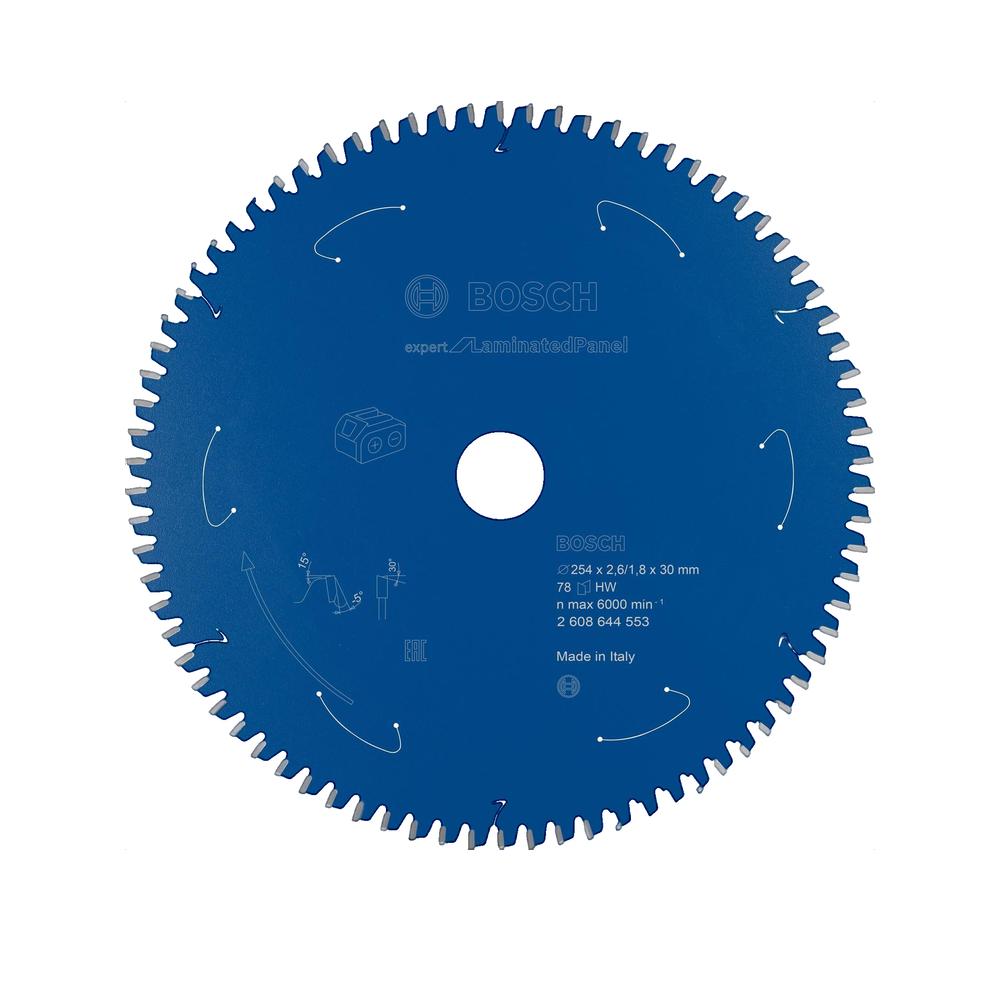 Tarcza do piły Bosch Expert MicroteQ 254 mm 78 zębów trwałość i precyzja