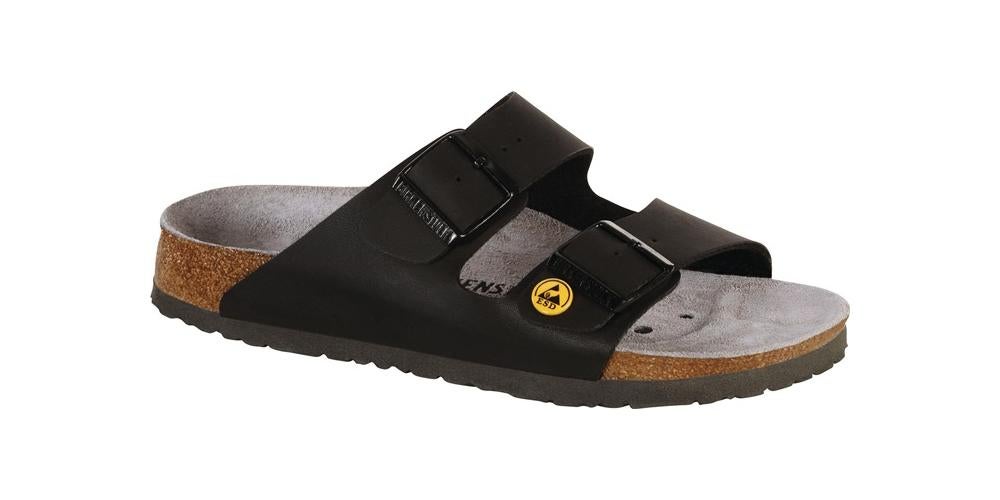 BIRKENSTOCK Sandale Arizona ESD taille 46 normal noir matériau